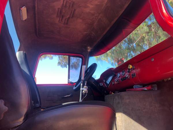 monster truck interior